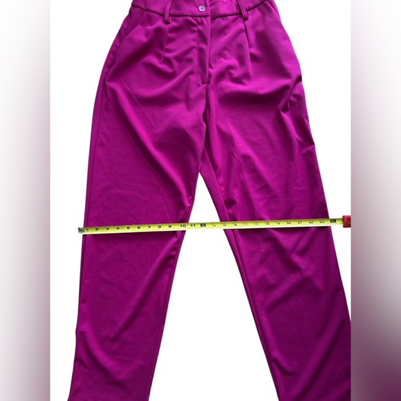 Windsor Magenta Perfectly Polished Belted dress pants - Picture 8 of 12